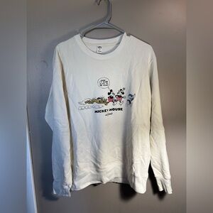 Disney Cream Uniqlo Top